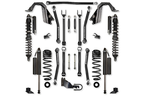 Rock KRawler 3.5in Adventure X No Limits Coil Over Lift Kit |JL35AXMNL-4CS