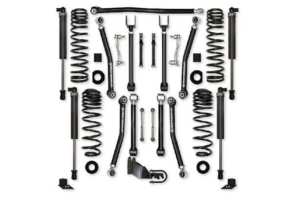 Rock Krawler 4.5in Adventure X Mid Arm Lift Kit - Stage 1 Shocks |JL45AXM-4S1