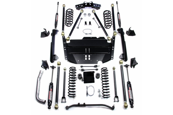 Teraflex 4in Pro LCG Lift Kit W/9550 Shocks |1249484-Fits Jeep Wrangler LJ