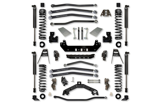Rock Krawler 4.5in X Factor X2 Long Arm Lift Kit - Stage 1 |JL45X2LA-2S1