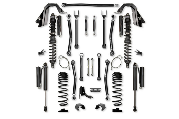 Rock Krawler 4.5in Adventure-X 'No Limits' Mid Arm Coilover Lift Kit |JT45AXMNL-CS