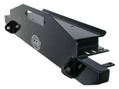 LOD Mid Width Front Winch Bumper Black Powder Coated |JFB8766-Fits Jeep Wrangler YJ
