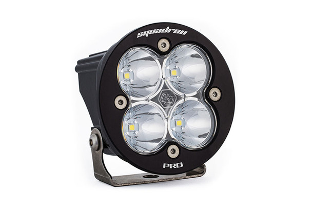 Baja Designs Squadron-R Pro Black LED Auxiliary Light Pod, Spot - Clear |590001
