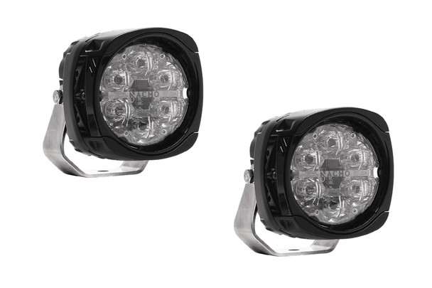 Nacho Offroad Technology Quatro Spot LED Lights - Pair |PM431