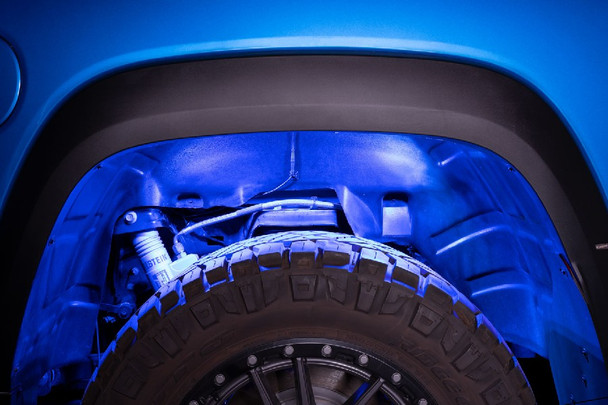 Diode Dynamics Stage Series Single-Color LED Rock Light - Blue, M8, 2-pack |DD7460