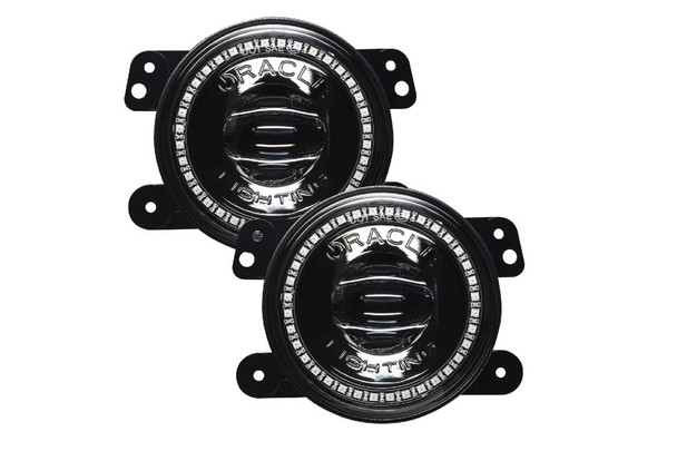 Oracle Lighting High Performance 20W LED Fog Lights, Dynamic Colorshift |5846-332-Fits Jeep Wrangler JK / Jeep Wrangler JL / Jeep Gladiator JT