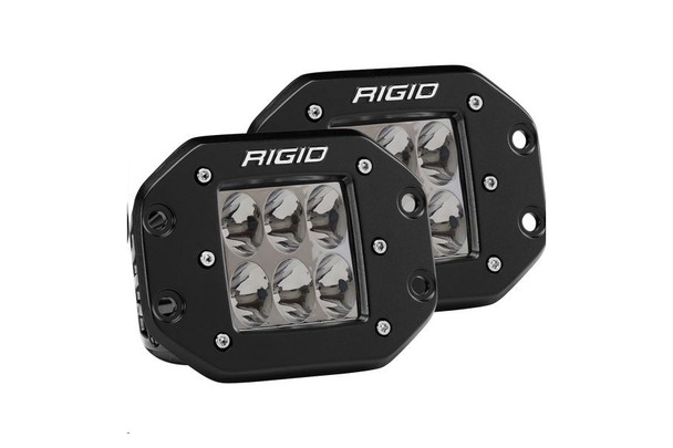 Rigid Industries D-Series PRO Specter Driving Lights Flush Mount, Pair |512313