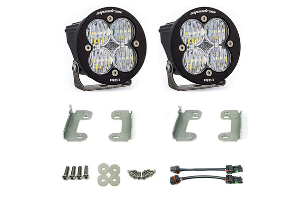 Baja Designs Squadron-R Pro Fog Pocket Light Kit |597503-Fits Jeep Wrangler JK