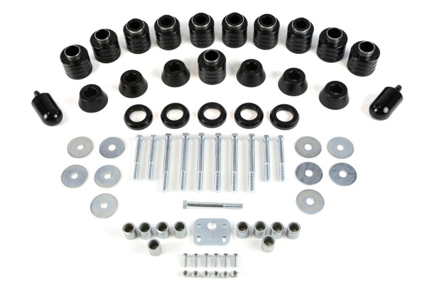 Daystar Body Mount Kit 1in |KJ04508BK-Fits Jeep Wrangler LJ / Jeep Wrangler TJ