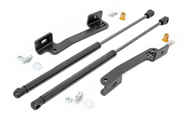 Rough Country Hydraulic Hood Assist |10629-Fits Jeep Gladiator JT / Jeep Wrangler JL