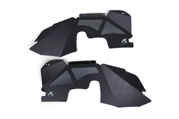 Crawltek Front Inner Fender - Black |JK30001-Fits Jeep Wrangler JK