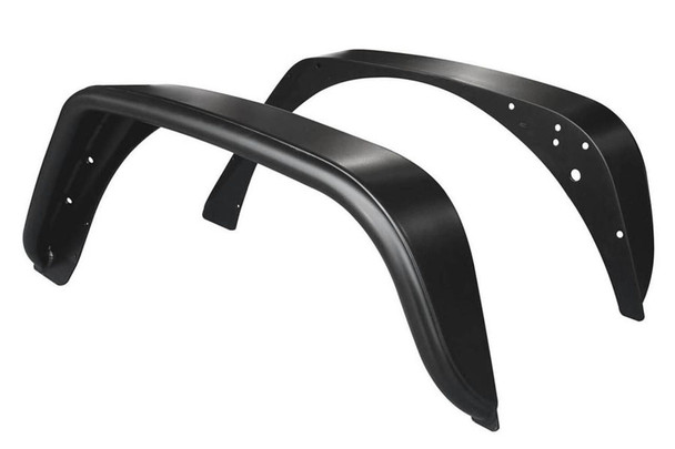 Poison Spyder Rear Crusher Flares - Black |1905020P1-Fits Jeep Wrangler JL