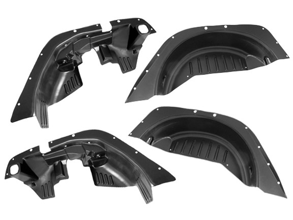 Rugged Ridge All-Terrain Flat Fender Liner Kit |11620.50-Fits Jeep Wrangler JK