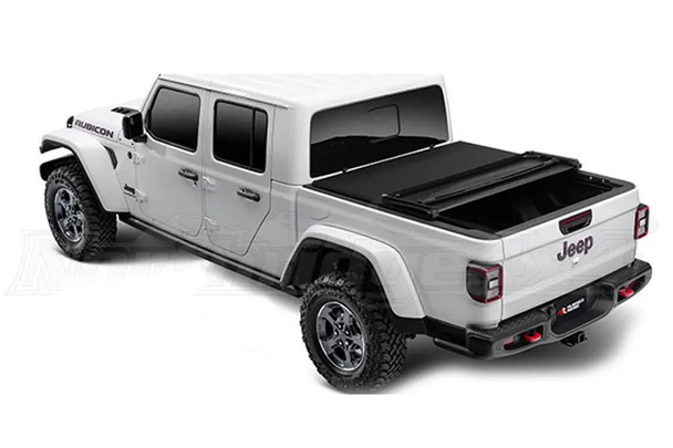 Rugged Ridge Armis Soft Folding Tonneau Bed Cover |13550.21-Fits Jeep Gladiator JT