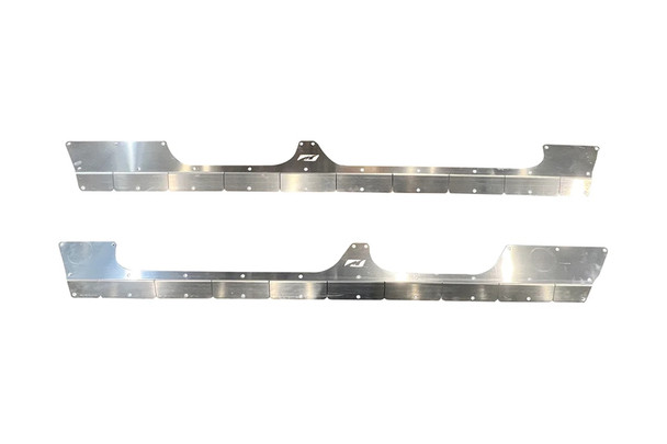Motobilt Aluminum Rocker Armor - Bare |MB1107-A-Fits Jeep Gladiator JT