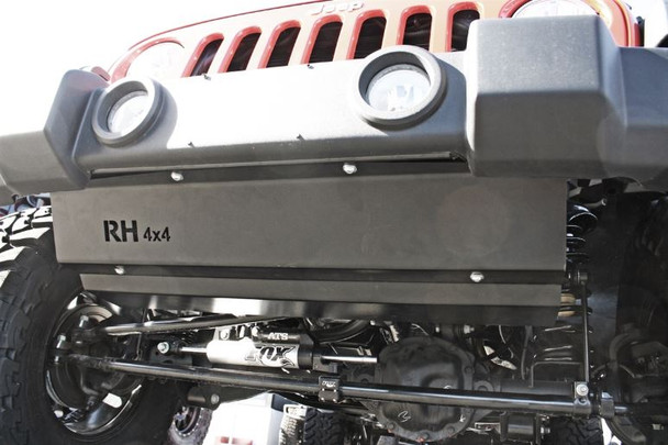 Rock Hard 4x4 Front Bumper Skid Plate for Plastic |RH-6070-Fits Jeep Wrangler JK