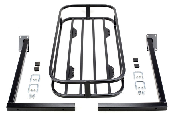 Rock Hard 4x4 Rock Rack Cargo Basket |RH-2004-Fits Jeep Wrangler JK / Jeep Wrangler TJ / Jeep Wrangler LJ / Jeep Wrangler YJ / Jeep CJ