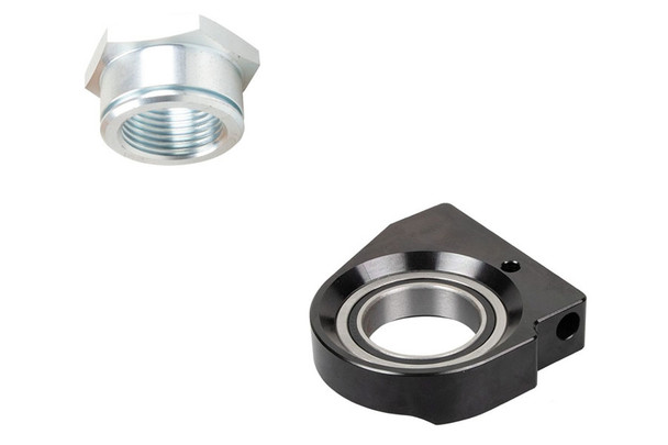 Synergy Manufacturing Replacement Sector Shaft Block and Nut for PSC Big Bore Box |8069-10-Fits Jeep Wrangler JK
