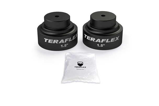 Teraflex 1.5in Rear Upper Bump Stop Strike Pad Extension Kit |1969300-Fits Jeep Gladiator JT