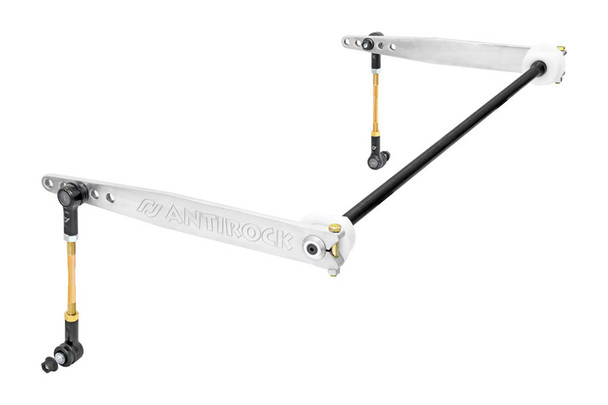 RockJock AntiRock Sway Bar Kit w/Aluminum Arms Front |CE-9900A-Fits Jeep Wrangler TJ