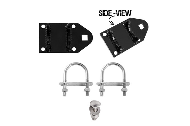 Rock Krawler Steering Stabilizer Mounting Kit |RK08071K-Fits Jeep Gladiator JT / Jeep Wrangler JL / Jeep Wrangler JK