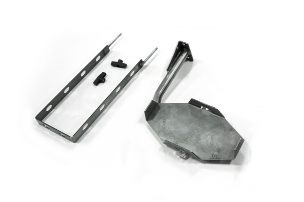 LOD Destroyer 5 Gallon Jerry Can Mount / Passenger Side Bare Steel |JJC0700-Fits Jeep Wrangler JL / Jeep Wrangler JK