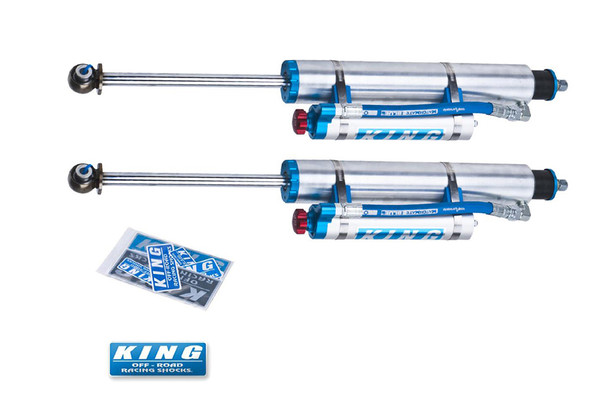 King Shocks 2.5 OEM Performance Series Front Shocks w/Adjuster 0-2in Lift |25001-180A-Fits Jeep Wrangler JK