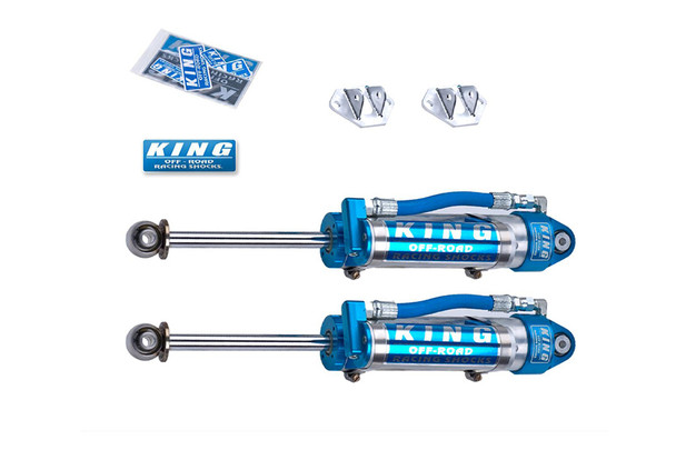 King Shocks 2.5 Performance Series Rear Shocks w/Piggyback Reservoir 0-2in Lifts |25001-161-Fits Jeep Wrangler TJ / Jeep Wrangler LJ