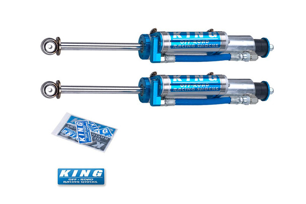 King Shocks 2.5 Performance Series Front Shocks w/Piggyback Reservoir 3-5in Lifts |25001-176-Fits Jeep Wrangler TJ / Jeep Wrangler LJ