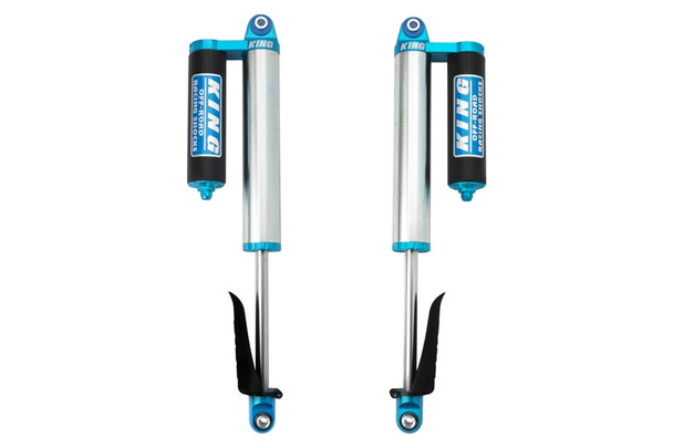 King Shocks 2.5 DIA. Piggyback Reservoir Rear Shocks, 0-2.0in Lift - Pair |25001-379-Fits Jeep Gladiator JT