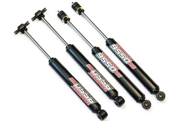 Teraflex 9550 VSS Twin Tube Shocks Front and Rear 2.5in Lift |1545100-Fits Jeep Wrangler JK