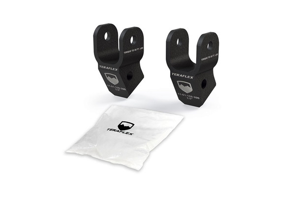 Teraflex 2in Front Shock Extension Bracket Kit - 2-2.5in Lift |1986250-Fits Jeep Gladiator JT / Jeep Wrangler JL