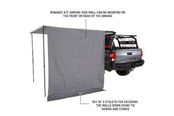 Overland Vehicle Systems Nomadic Awning Side Shade Wall |18089910