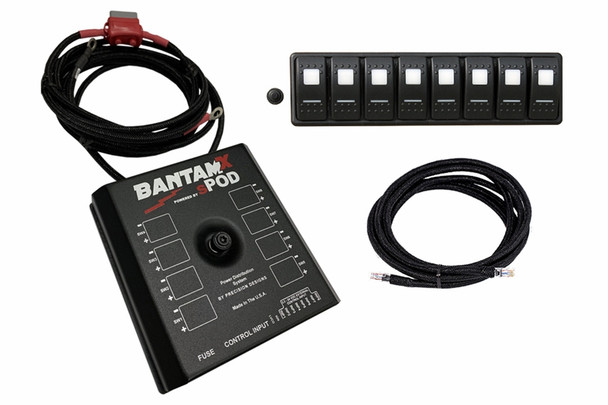 sPOD BantamX Modular w/36in Battery Cables, Blue |BXMOD36B