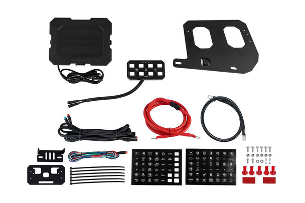 Diode Dynamics D-Switch Hub Mounting Kit |DD8786-Fits Jeep Wrangler JK