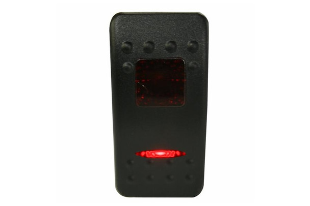 Bulldog Winch Rocker Switch ON/OFF 5-Pin, Red |20256