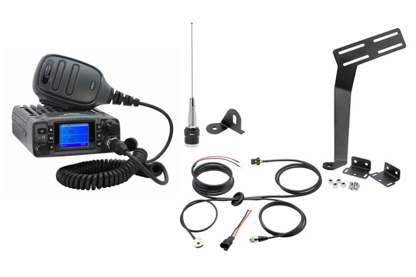 Rugged Radios GMRS Mobile Radio Kit - GMR25 Waterproof |JKU-GMR25-Fits Jeep Wrangler JK