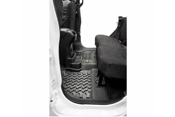 Bestop Rear Floor Mats - Black |51515-01