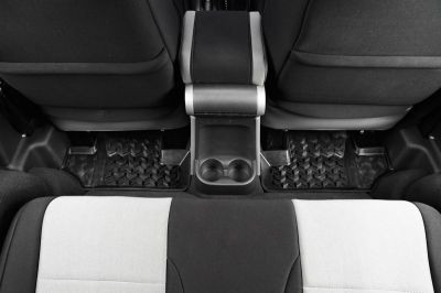 Rugged Ridge Floor Mats Rear Black |12950.02