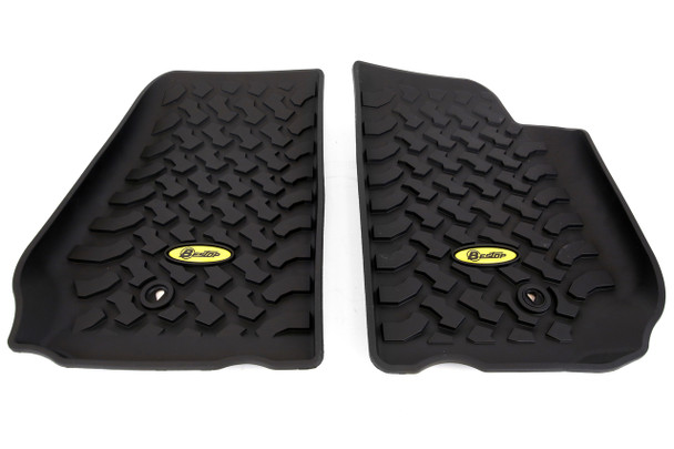 Bestop Front Floor Liners Black |51500-01