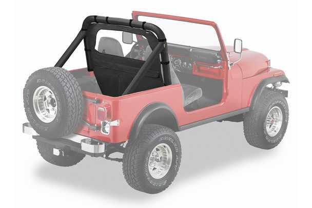 Bestop Standard Windjammer - Black Denim |80028-15-Fits Jeep Wrangler YJ / CJ7 / CJ5