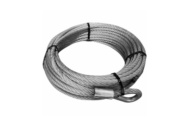 Bulldog Winch Wire Rope, 7/32in x 55ft |20223