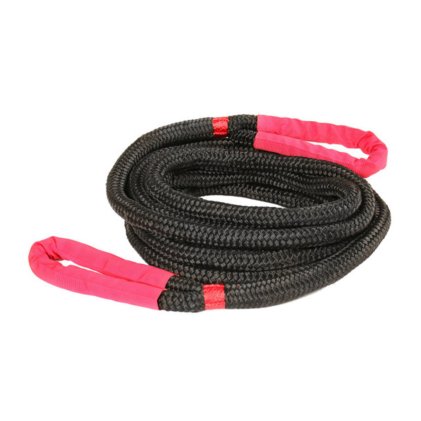 Rugged Ridge 7/8 inch Kinetic Recovery Rope, Black |15104.05