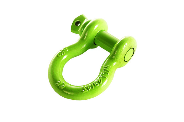 Rugged Ridge D-Shackle, 3/4-Inch, 9500 Pound, Green |11235.21