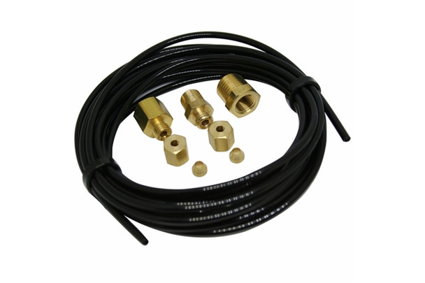 Bulldog Winch Connection Kit for Mechanical Air Pressure Gauges - 12ft Tubing |42056