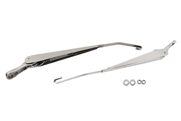 Kentrol Windshield Wiper Arm Set - Polished Silver |30591-Fits Jeep Wrangler JK