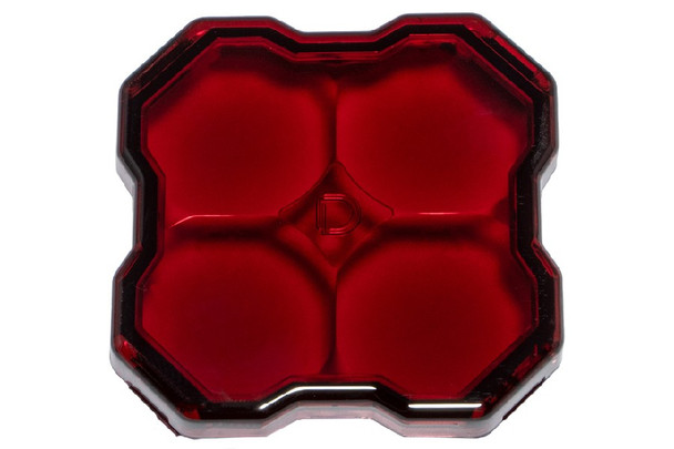 Diode Dynamics Red Clear Lens for Stage Series Rock Lights |DD7468