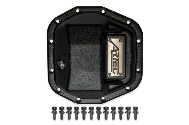 Artec Industries D44 Hardcore Rear Diff Cover - Black |AX1022-Fits Jeep Wrangler JL
