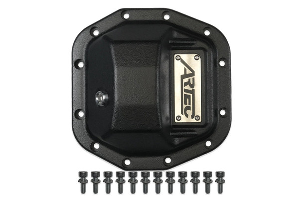 Artec Industries D35 Hardcore Rear Diff Cover - Black |AX1020-Fits Jeep Wrangler JL