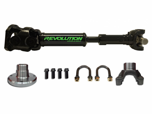 Revolution Gear and Axle 1350 CV Driveshaft  w/Pinion Yoke - Rear |REV-DS-JK-1350R-2D-PY